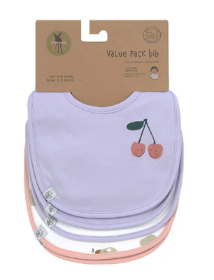 LÄSSIG | Bibs Set of 5 - Plumme Box