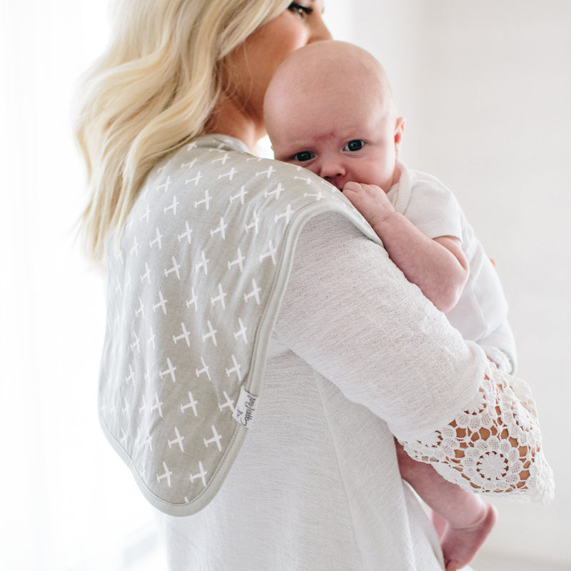 Copper Pearl | Burp Cloths (3 Pack) - Plumme Box