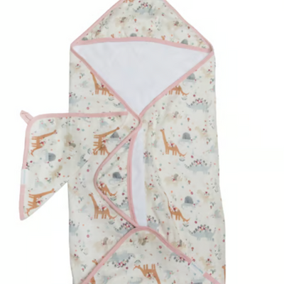 Loulou Lollipop | Muslin Hooded Towel Set - Plumme Box