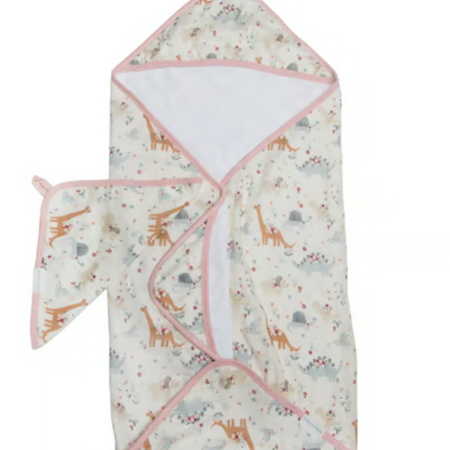 Loulou Lollipop | Muslin Hooded Towel Set - Plumme Box