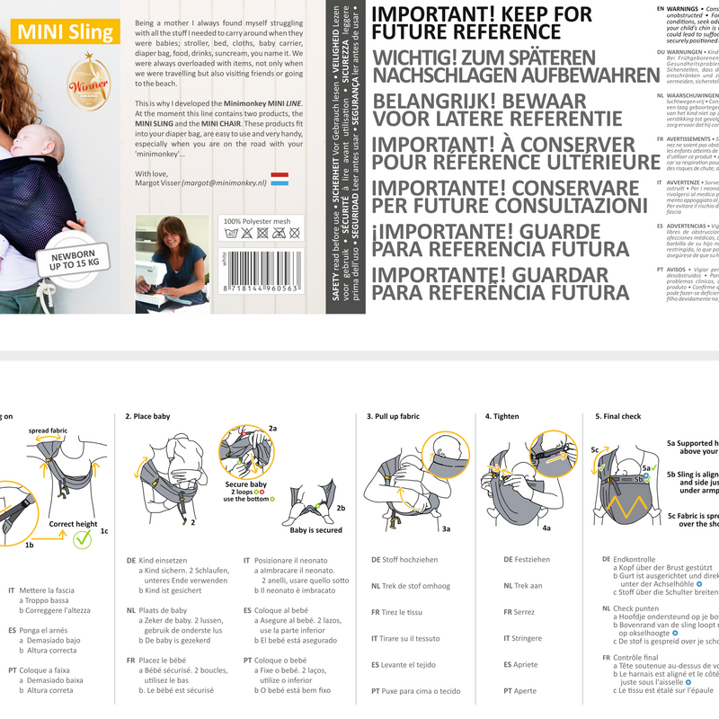 Minimonkey | Mini Sling - Plumme Box