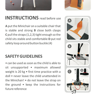 Minimonkey | Mini Chair - Plumme Box