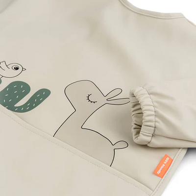 Done by Deer | Sleeved pocket bib - Plumme Box