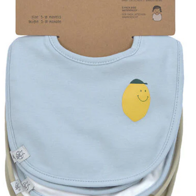 LÄSSIG | Bibs Set of 5 - Plumme Box