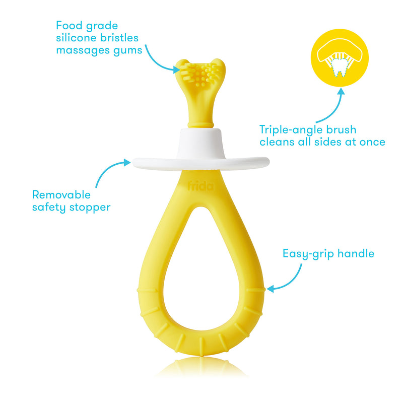 Frida Baby | Grow-With-Me Baby Toothbrush Set - Plumme Box