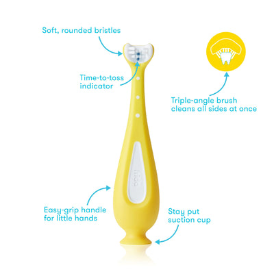 Frida Baby | Grow-With-Me Baby Toothbrush Set - Plumme Box