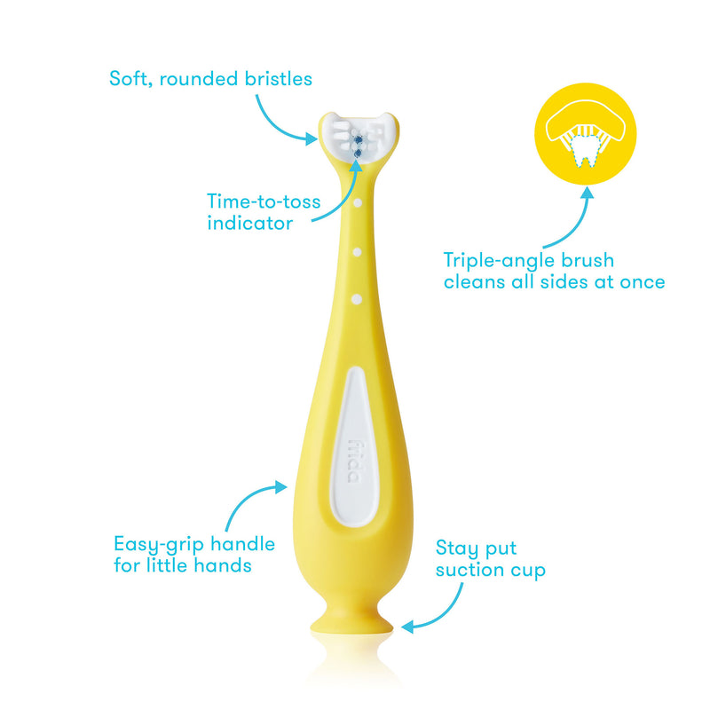 Frida Baby | Grow-With-Me Baby Toothbrush Set - Plumme Box