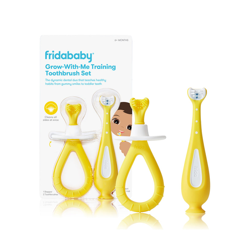 Frida Baby | Grow-With-Me Baby Toothbrush Set - Plumme Box