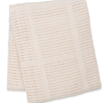 Lulujo | Cellular Baby Blanket - Plumme Box