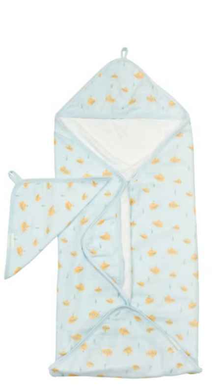 Loulou Lollipop | Muslin Hooded Towel Set - Plumme Box