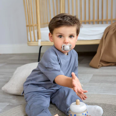 LÄSSIG | Stacking Ring Tower Wood - Plumme Box