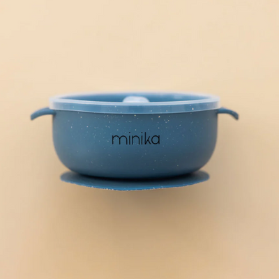 Minika | Silicone Bowl with Lid - Plumme Box