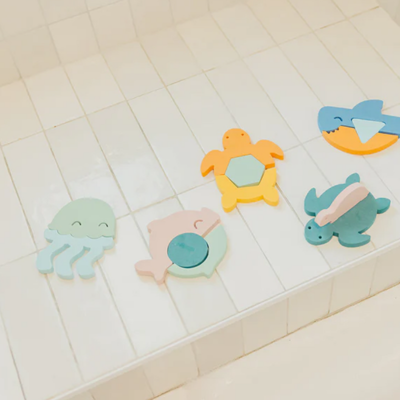 Copper Pearl | Oceana Foam Bath Playset - Plumme Box