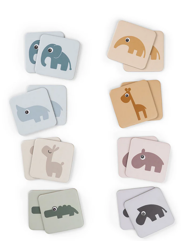 Done by Deer | Memory Game Deer Friends Colour Mix - Plumme Box