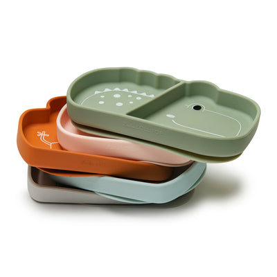 LouLou Lollipop | Silicone Suction Snack Plate - Plumme Box