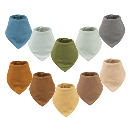 Tiny Twinkle | Kaffle Bandana Bibs 10 Pack - Plumme Box