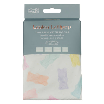 LouLou Lollipop | Long Sleeve Waterproof Bib - Plumme Box
