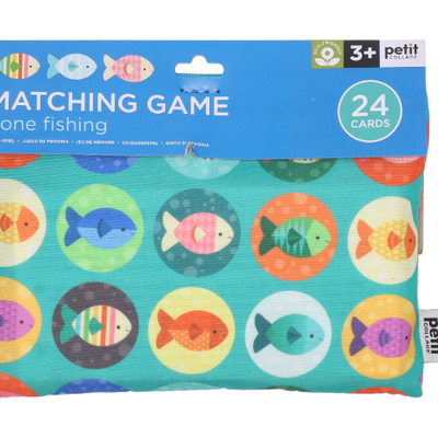Petit Collage | Gone Fishing Matching Game on-the-go - Plumme Box