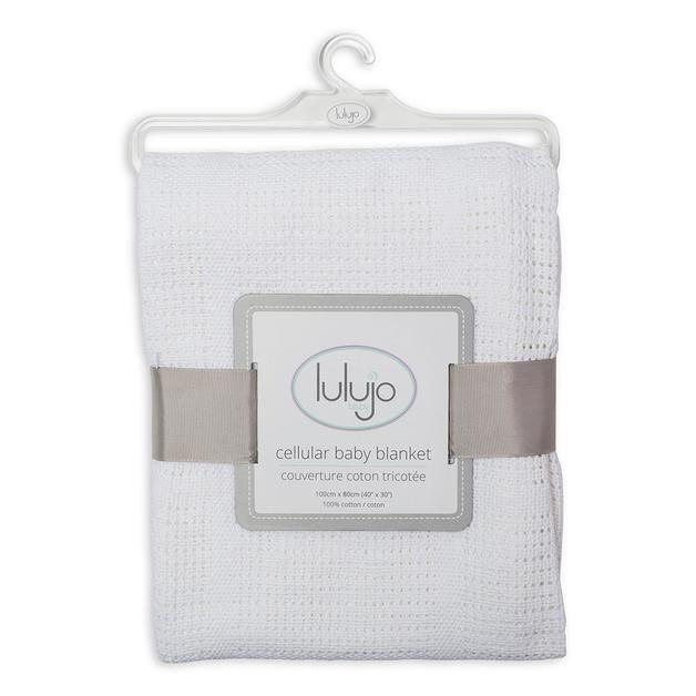 LULUJO Cellular Baby Blanket