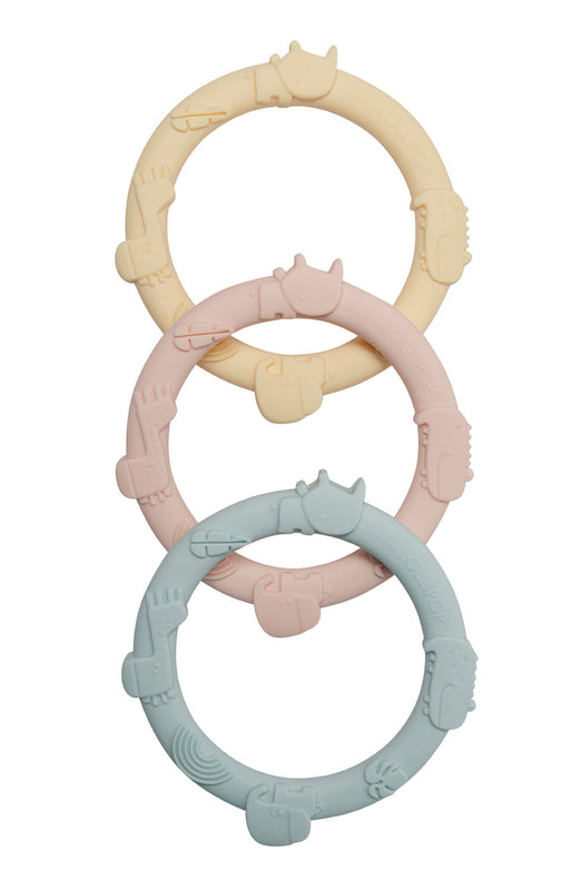LouLou Lollipop | Wild Teething Ring Set - Plumme Box