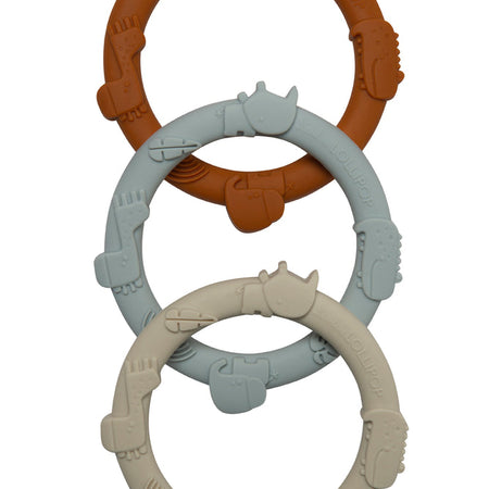 LouLou Lollipop | Wild Teething Ring Set - Plumme Box