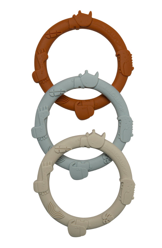 LouLou Lollipop | Wild Teething Ring Set - Plumme Box