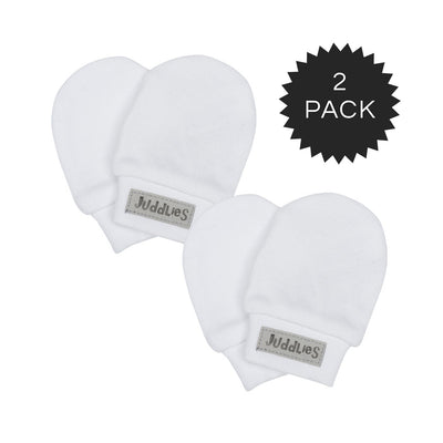 Juddlies | 2pks Organic Scratch Mitts 0-3M - Plumme Box