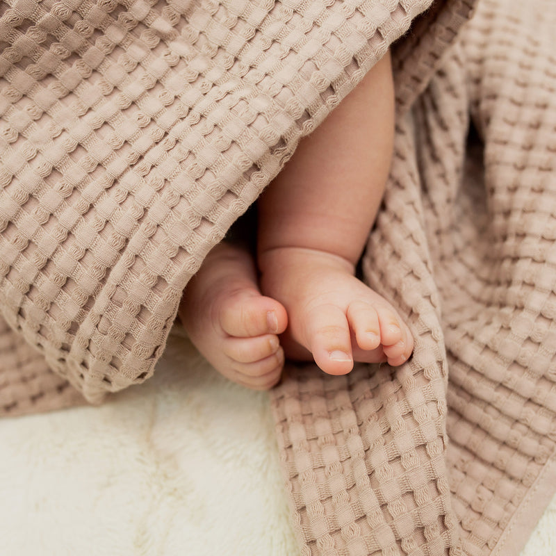 LULUJO Waffle Blankets