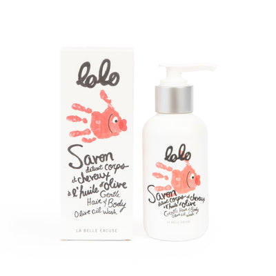 LOLO ET MOI Olive Oil Hair & Body Wash