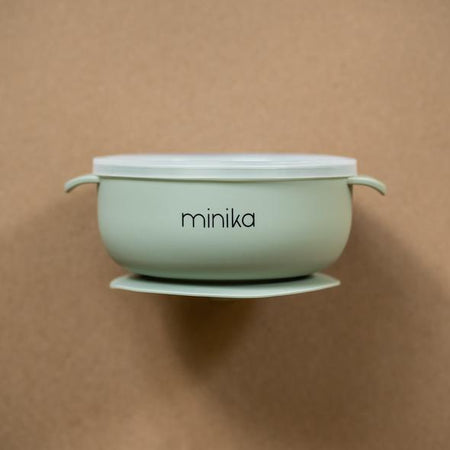 Minika | Silicone Bowl with Lid - Plumme Box