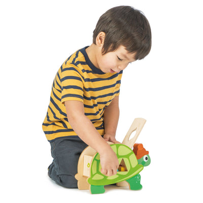 Tender Leaf | Tortoise Shape Sorter - Plumme Box