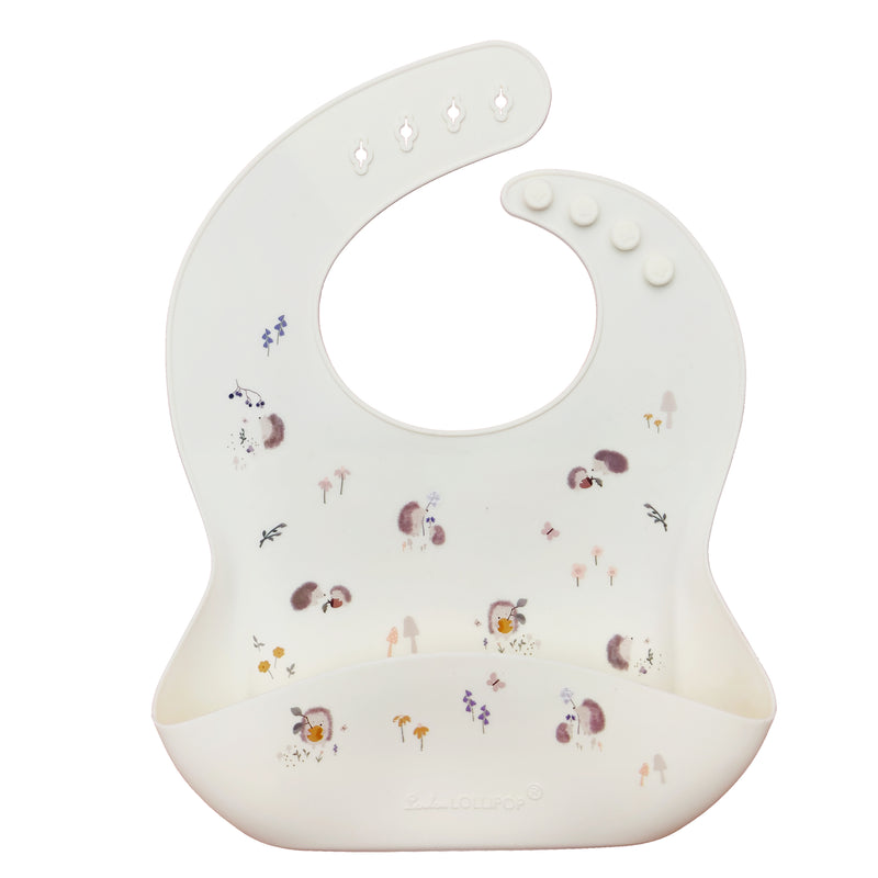 LouLou Lollipop | Printed Silicone Bib - Plumme Box