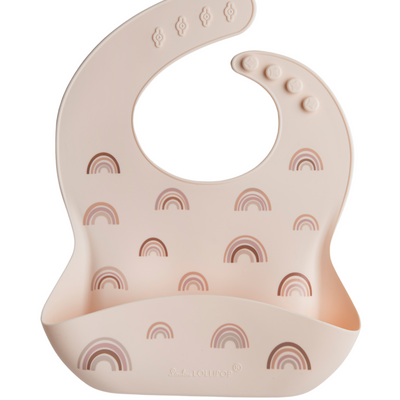 LouLou Lollipop | Printed Silicone Bib - Plumme Box