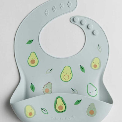 LOULOU LOLLIPOP Printed Silicone Bib