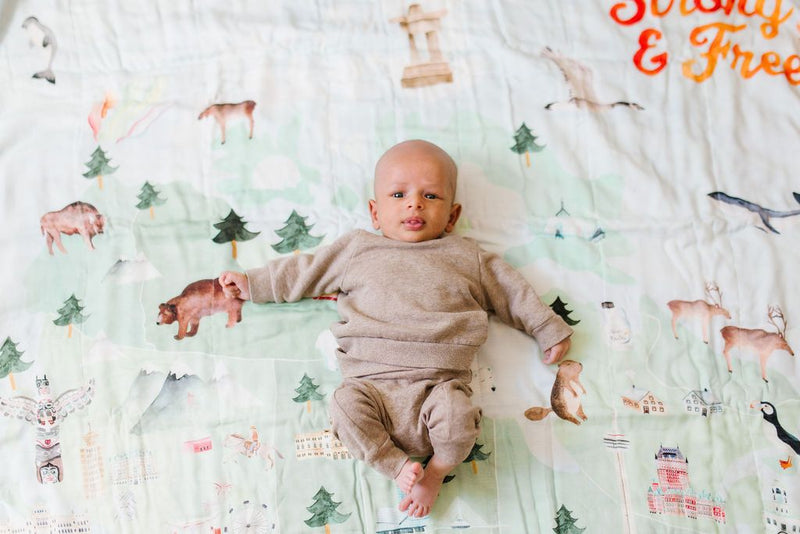 LOULOU LOLLIPOP Muslin Swaddle