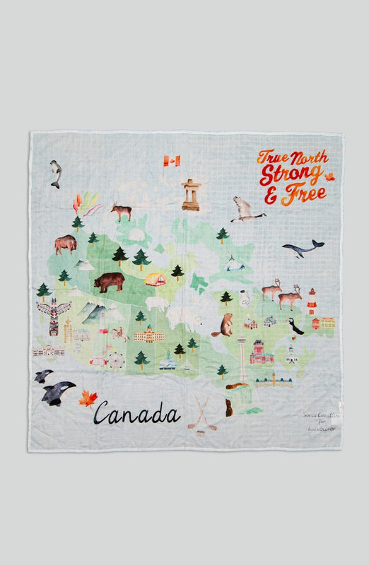 LOULOU LOLLIPOP Muslin Swaddle