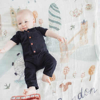 LOULOU LOLLIPOP Muslin Swaddle