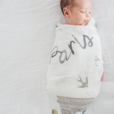 LOULOU LOLLIPOP Muslin Swaddle