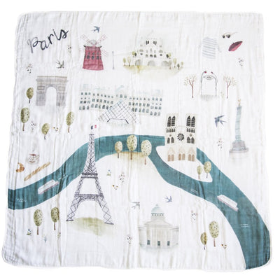 LOULOU LOLLIPOP Muslin Swaddle