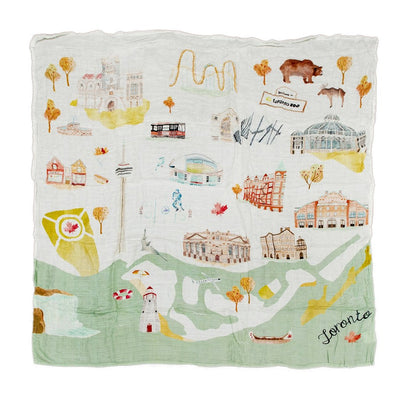 LOULOU LOLLIPOP Muslin Swaddle