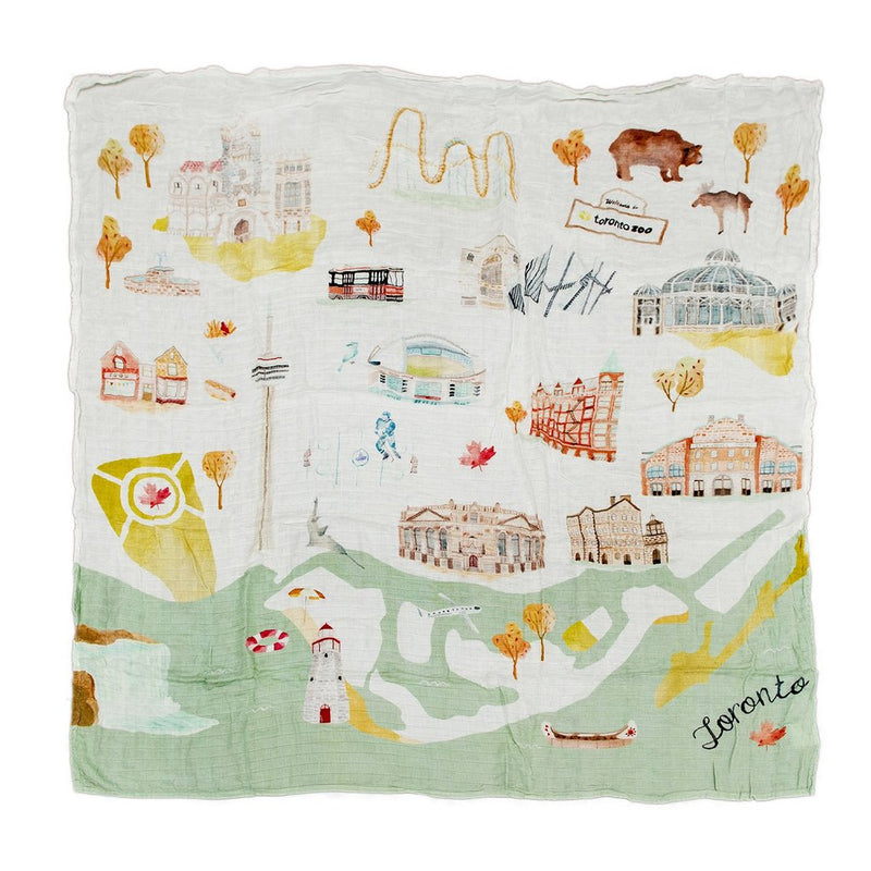 LOULOU LOLLIPOP Muslin Swaddle