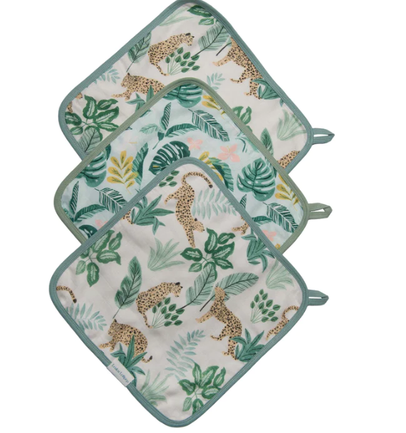 LouLou Lollipop | Washcloth 3-Pieces Set - Plumme Box