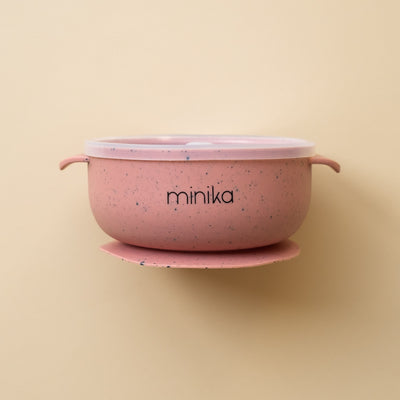 Minika | Silicone Bowl with Lid - Plumme Box