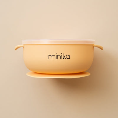 Minika | Silicone Bowl with Lid - Plumme Box