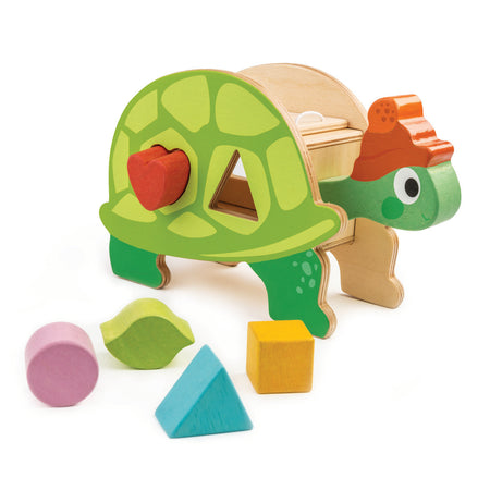 Tender Leaf | Tortoise Shape Sorter - Plumme Box
