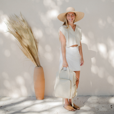 SoYoung | Linen Totepack - Plumme Box