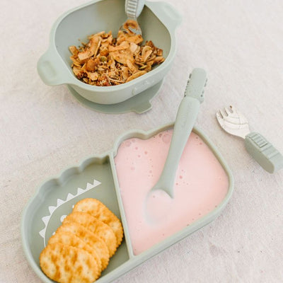 LOULOU LOLLIPOP Silicone Suction Snack Plate