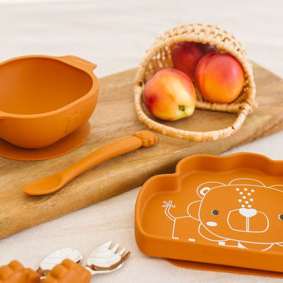LOULOU LOLLIPOP Silicone Suction Snack Plate
