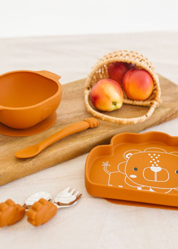 LOULOU LOLLIPOP Silicone Suction Snack Plate