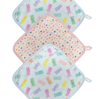 LouLou Lollipop | Washcloth 3-Pieces Set - Plumme Box